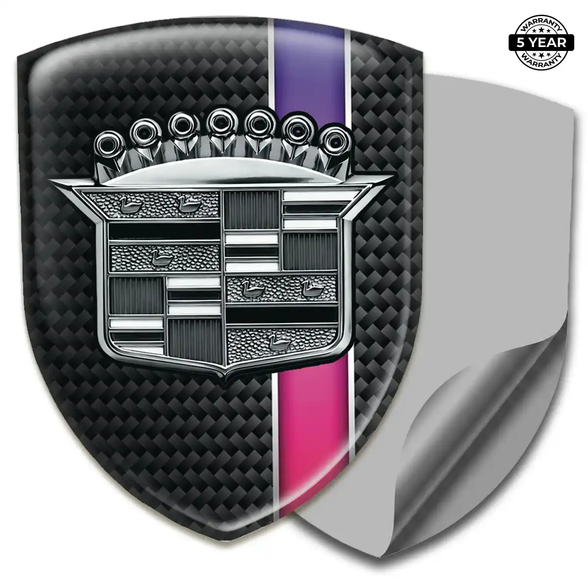 Cadillac Logo Badge Vortex Elite