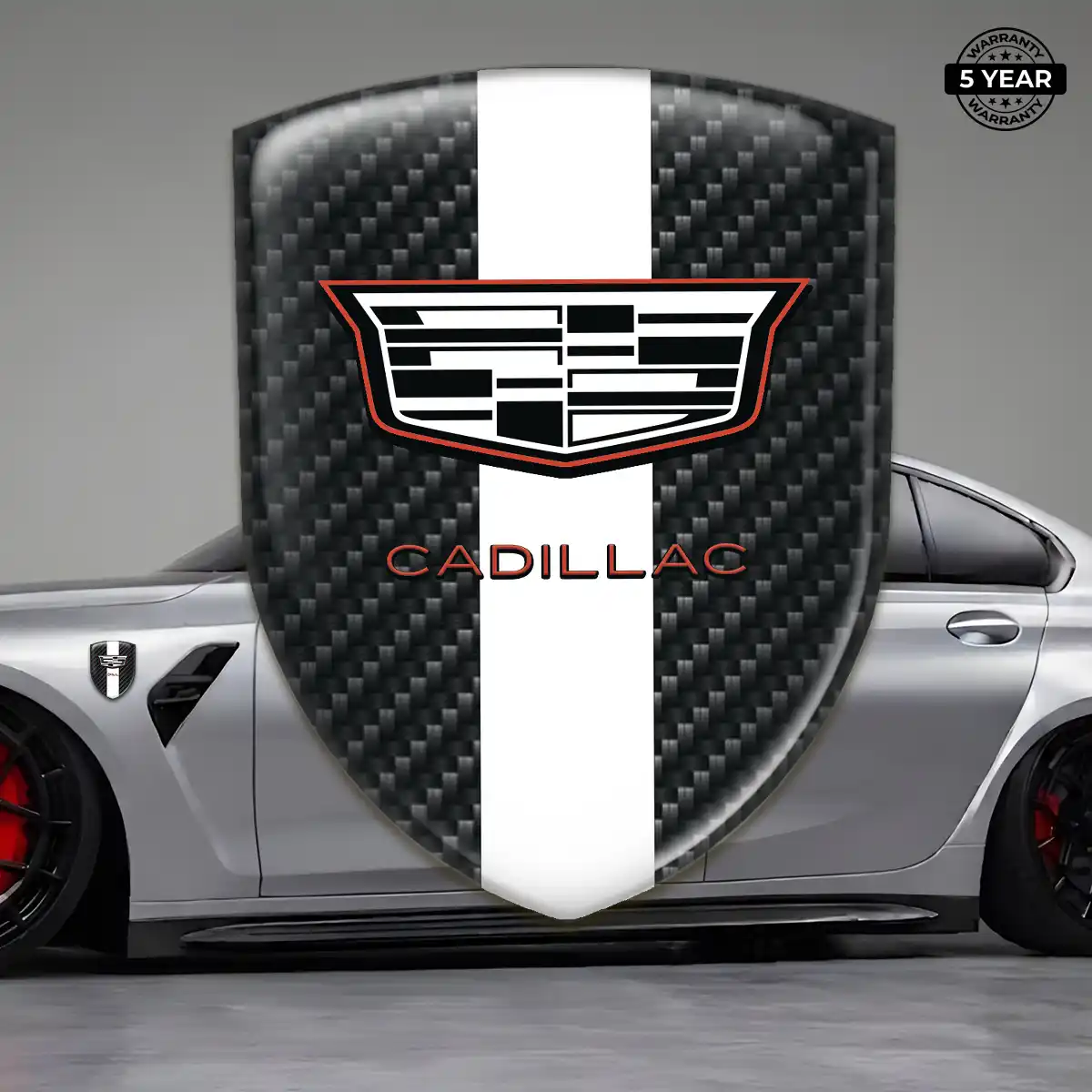 Cadillac Logo Emblem Cabin Style