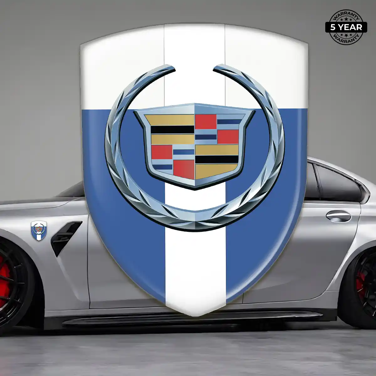 Cadillac Logo Emblem Exterior Luxe