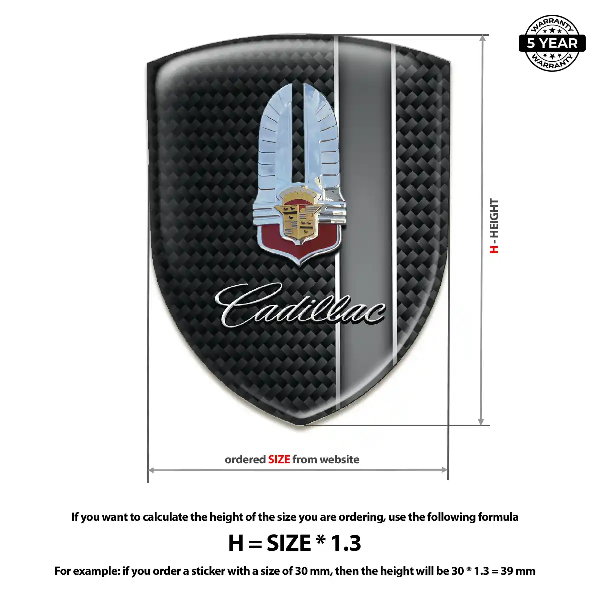 Cadillac Logo Emblem Interior Elegance