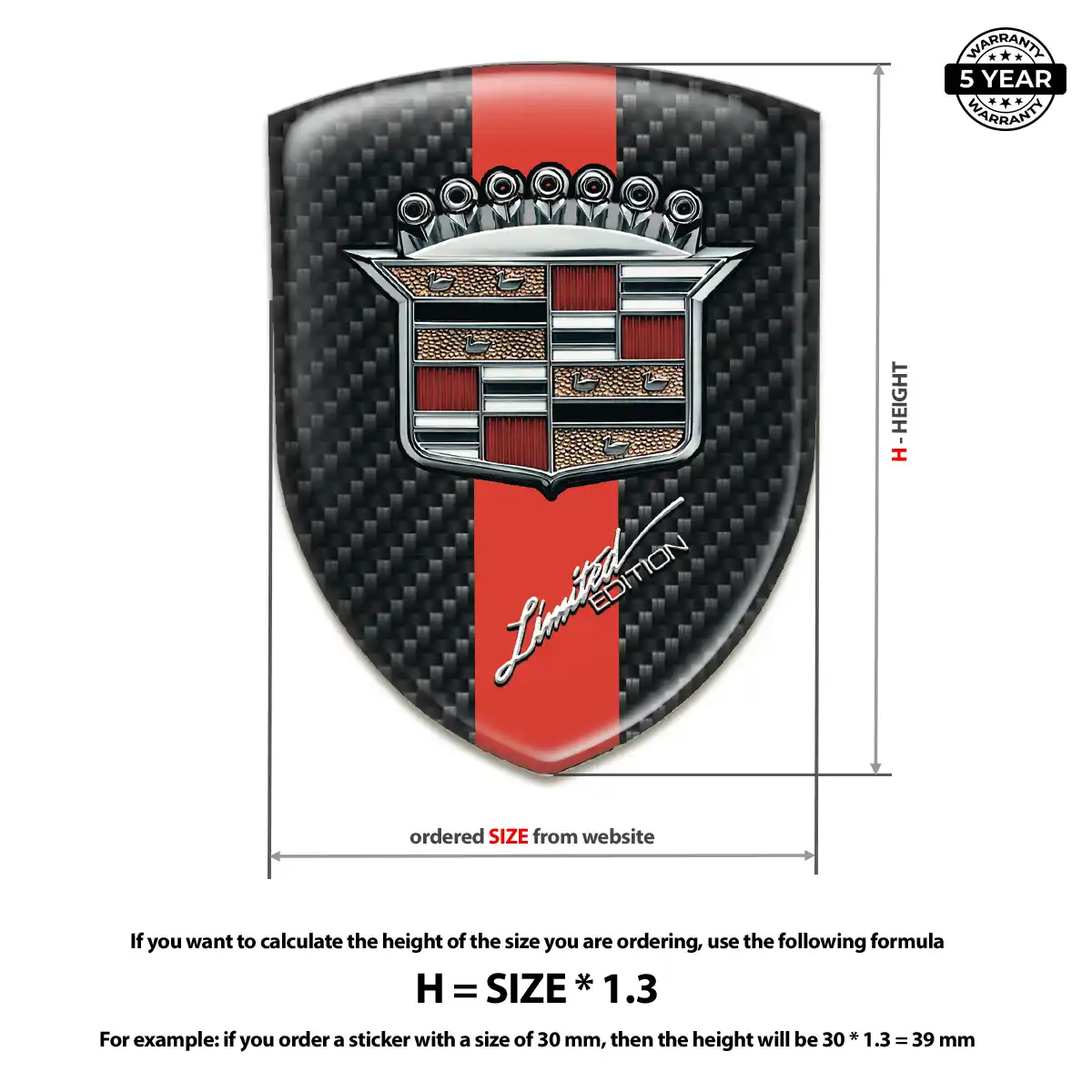 Cadillac Logo Emblem Opulent Line