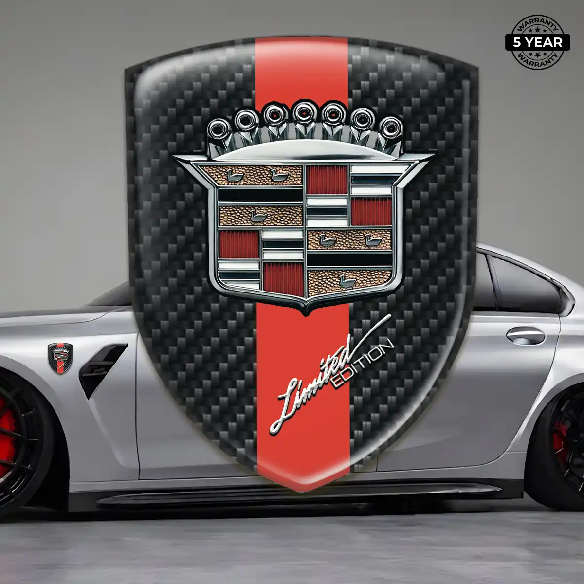 Cadillac Logo Emblem Opulent Line