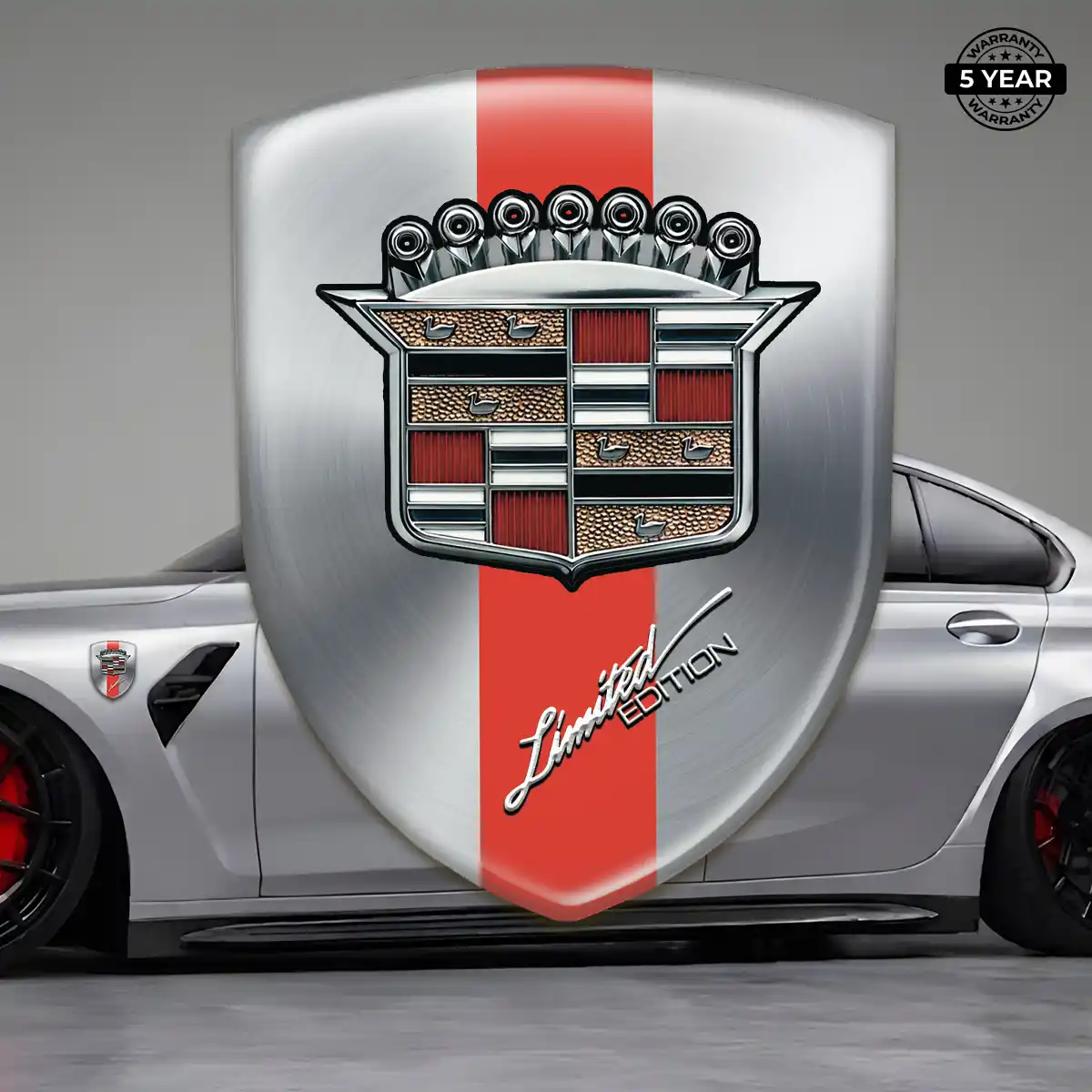 Cadillac Logo Emblem Prestige Line
