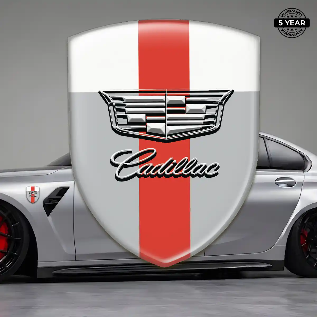 Cadillac Logo Emblem Resin Elite