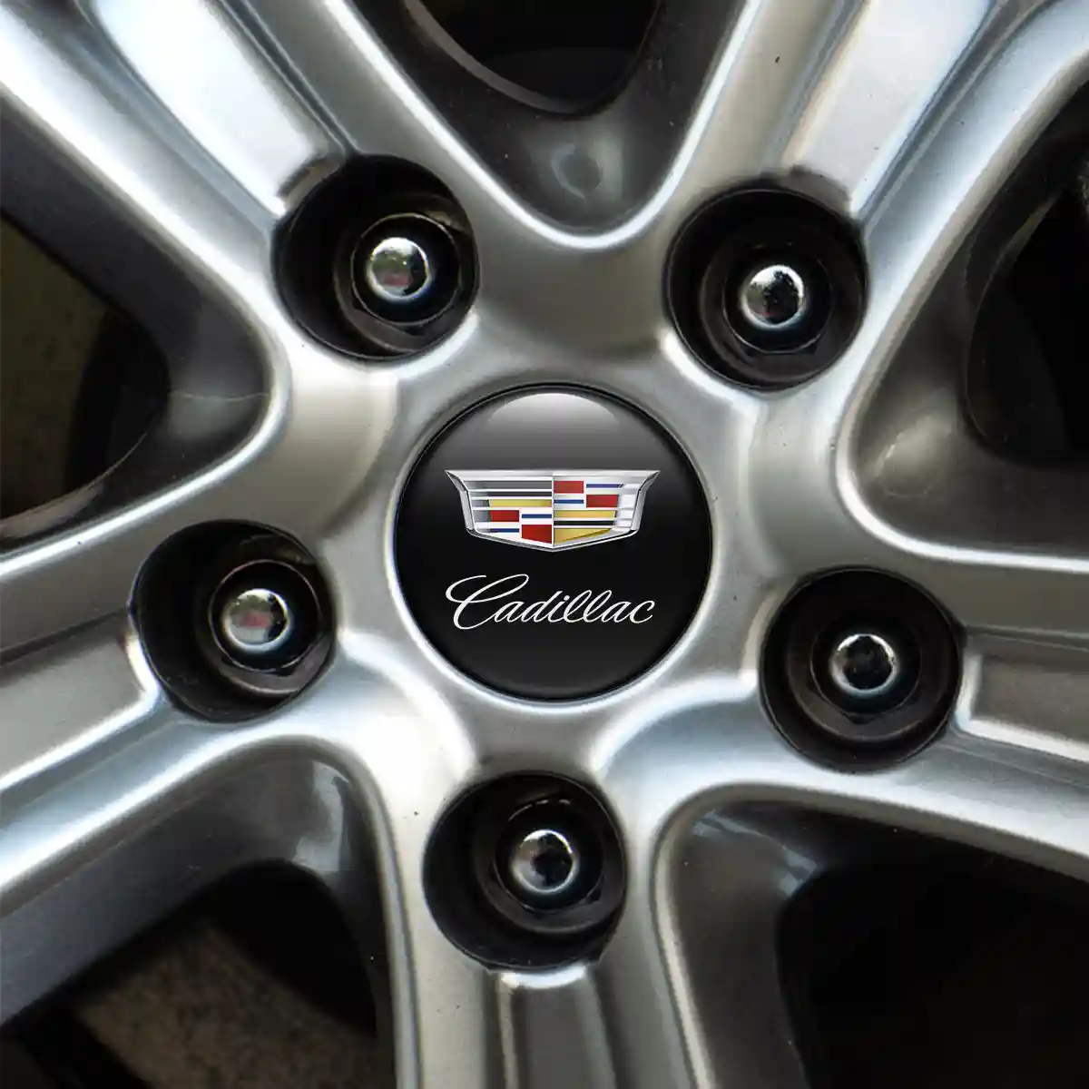 Cadillac Logo Emblem Self-Adhesive High Quality