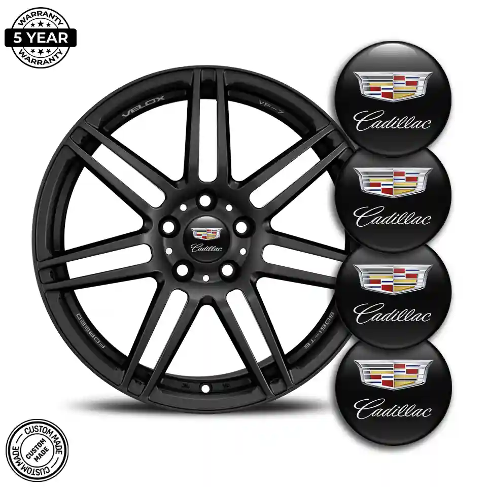 Cadillac Logo Emblem Self-Adhesive High Quality