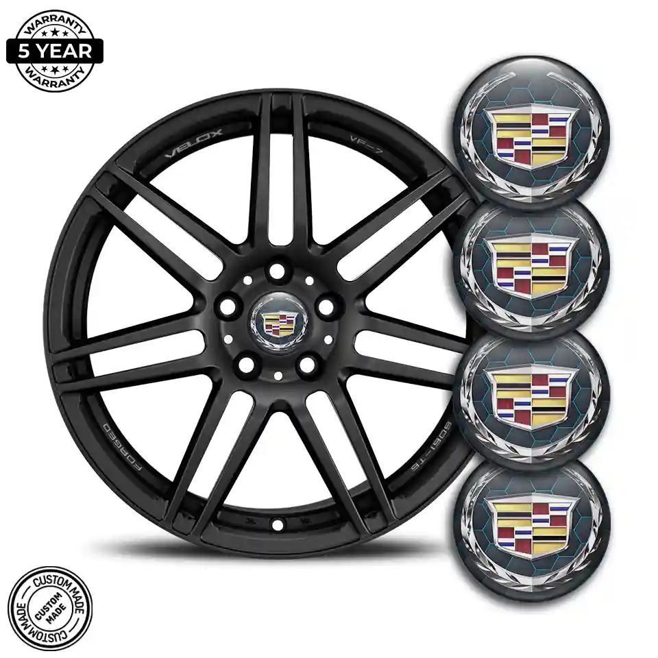 Cadillac Logo Emblem Self-Adhesive Limited Edition