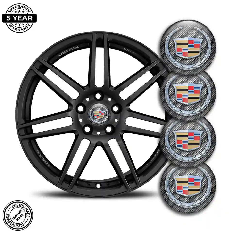 Cadillac Logo Emblem Self-Adhesive Premium Edition