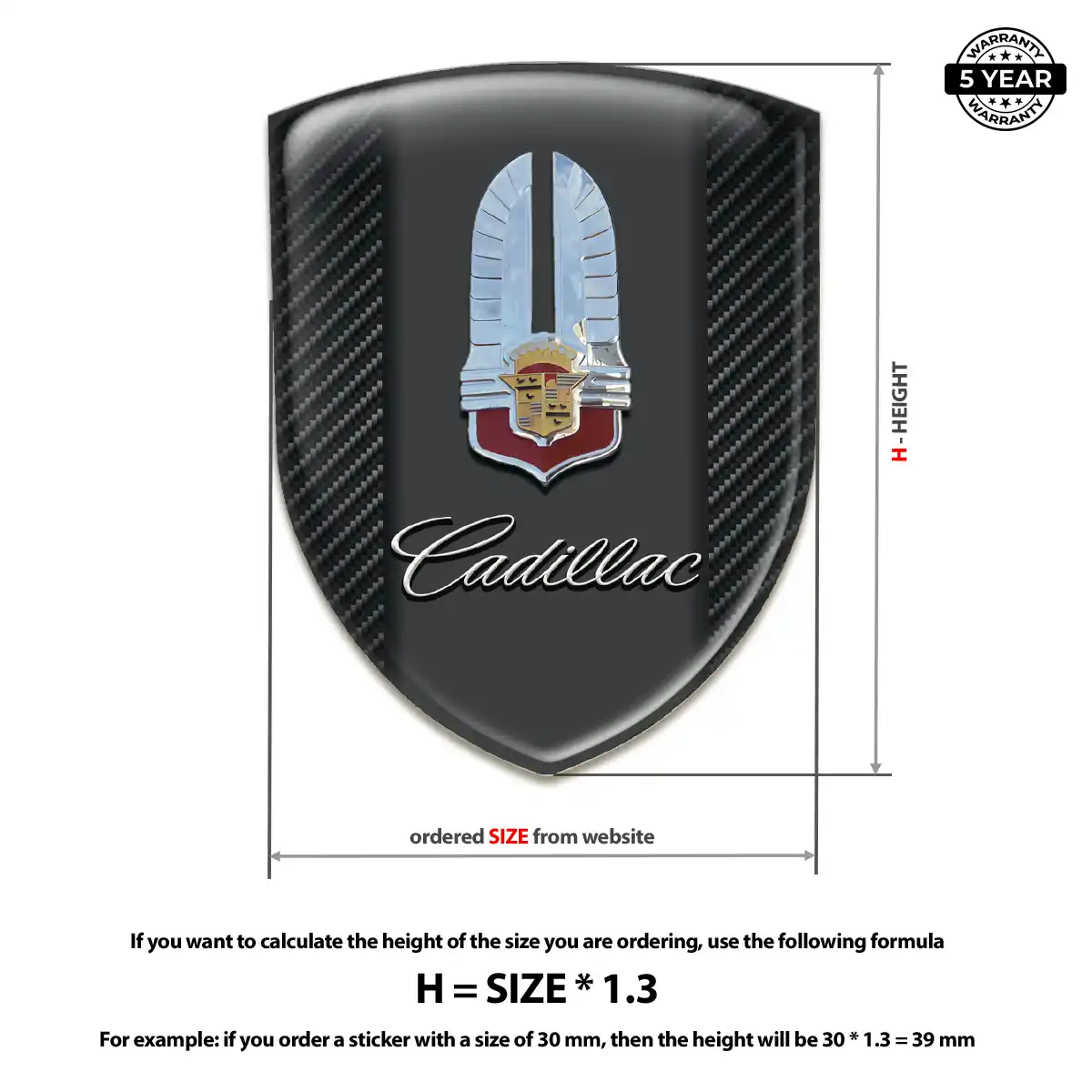Cadillac Logo Emblem Signature Edition