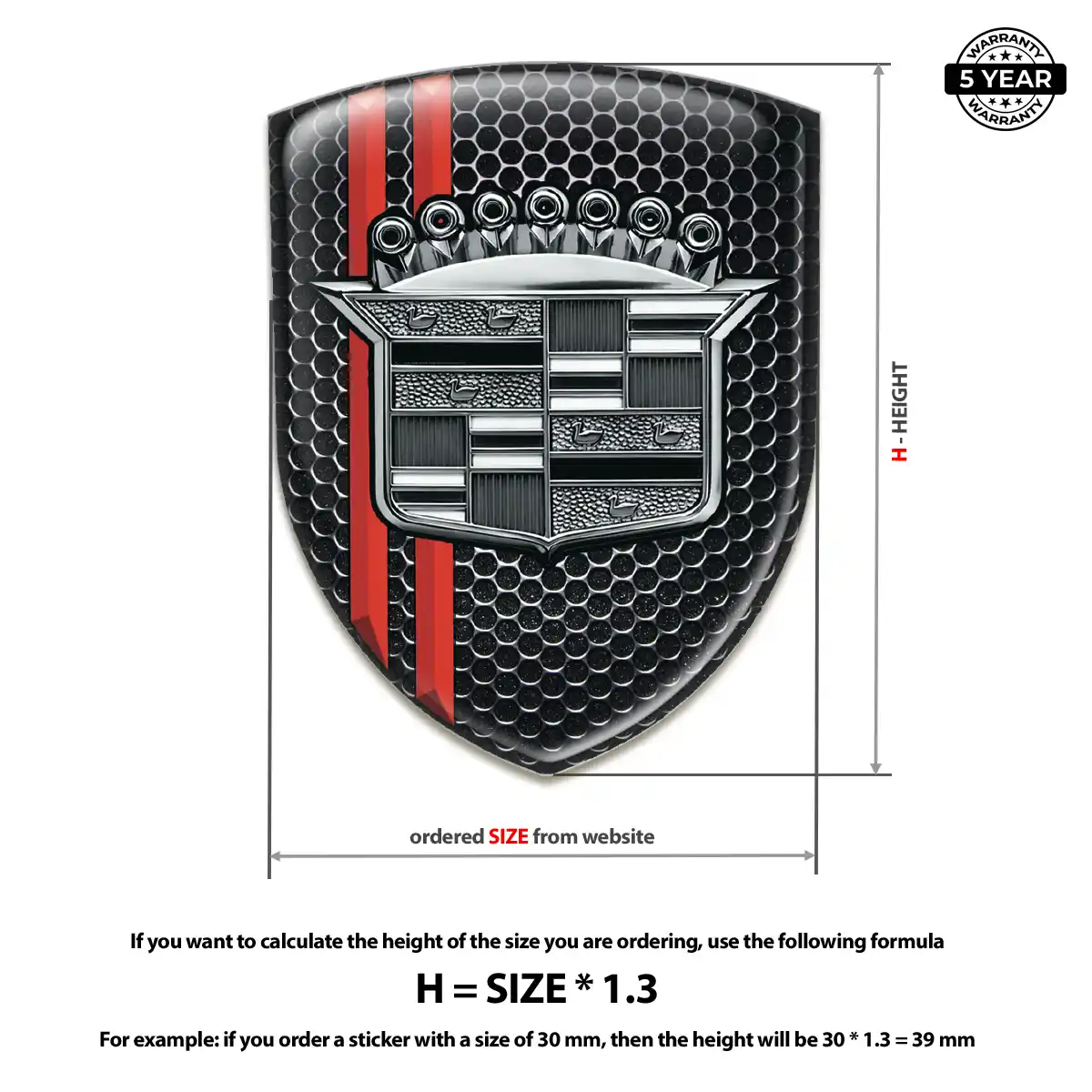 Cadillac Logo Emblem Superior Craft