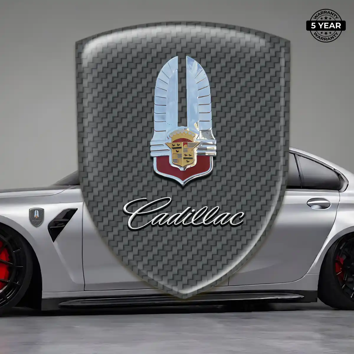 Cadillac Logo Emblem Vortex Series