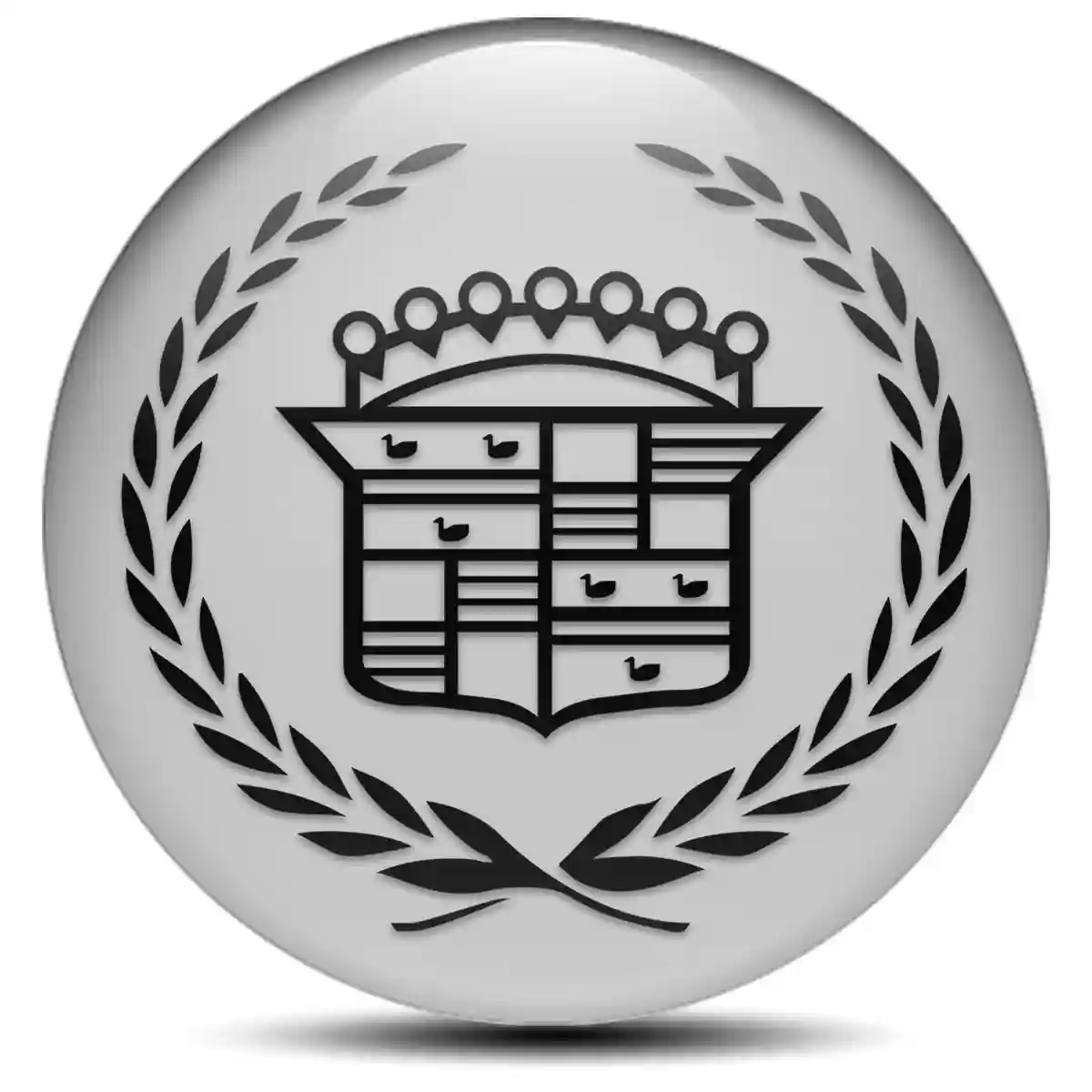 Cadillac Logo Silicone Badge Stylish Design