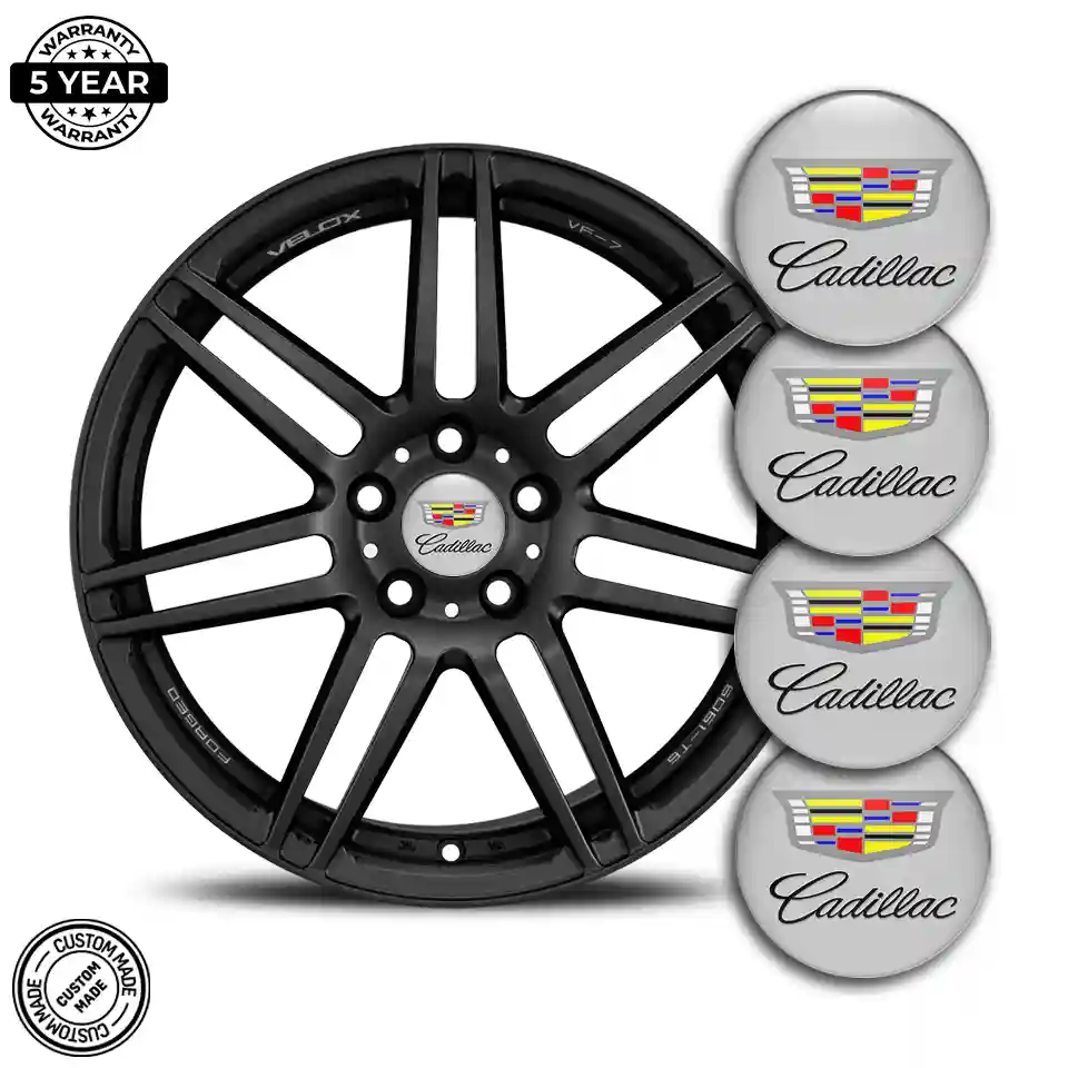 Cadillac Logo Silicone Emblem High Quality
