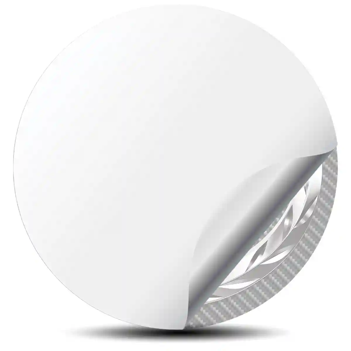 Cadillac Logo Silicone Emblem Self-Adhesive Luxury Edition