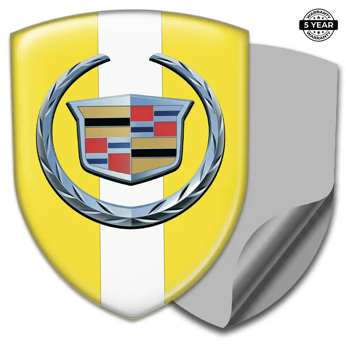 Cadillac Logo Sticker Branded Line