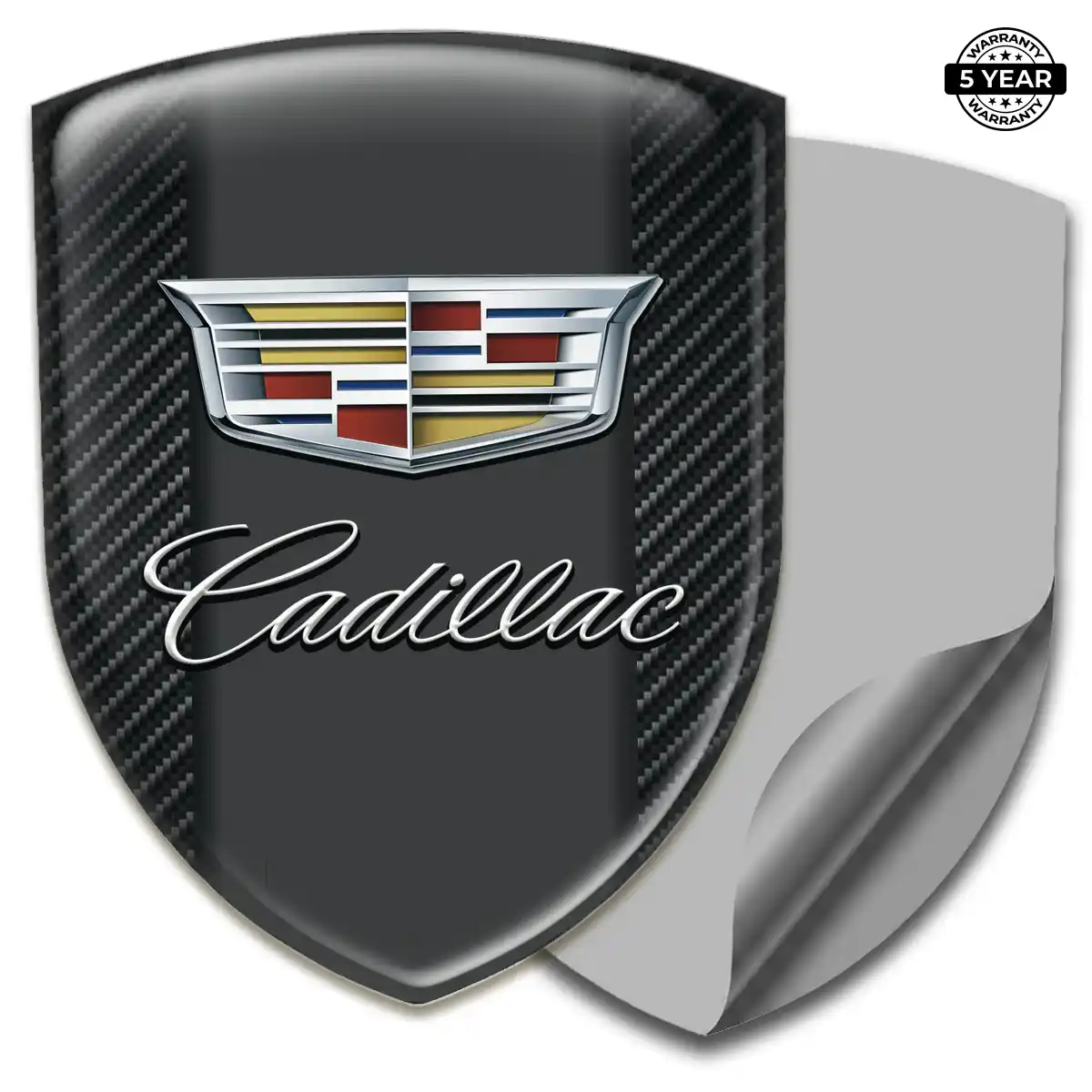 Cadillac Logo Sticker Interior Elegance