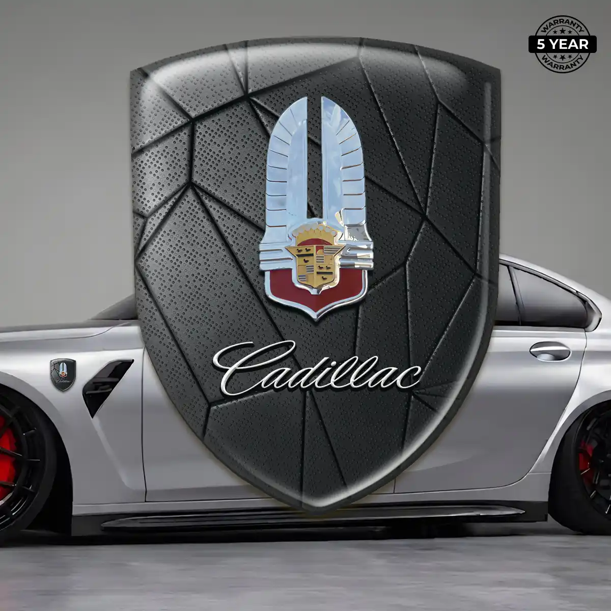 Cadillac Logo Sticker Marked Edition