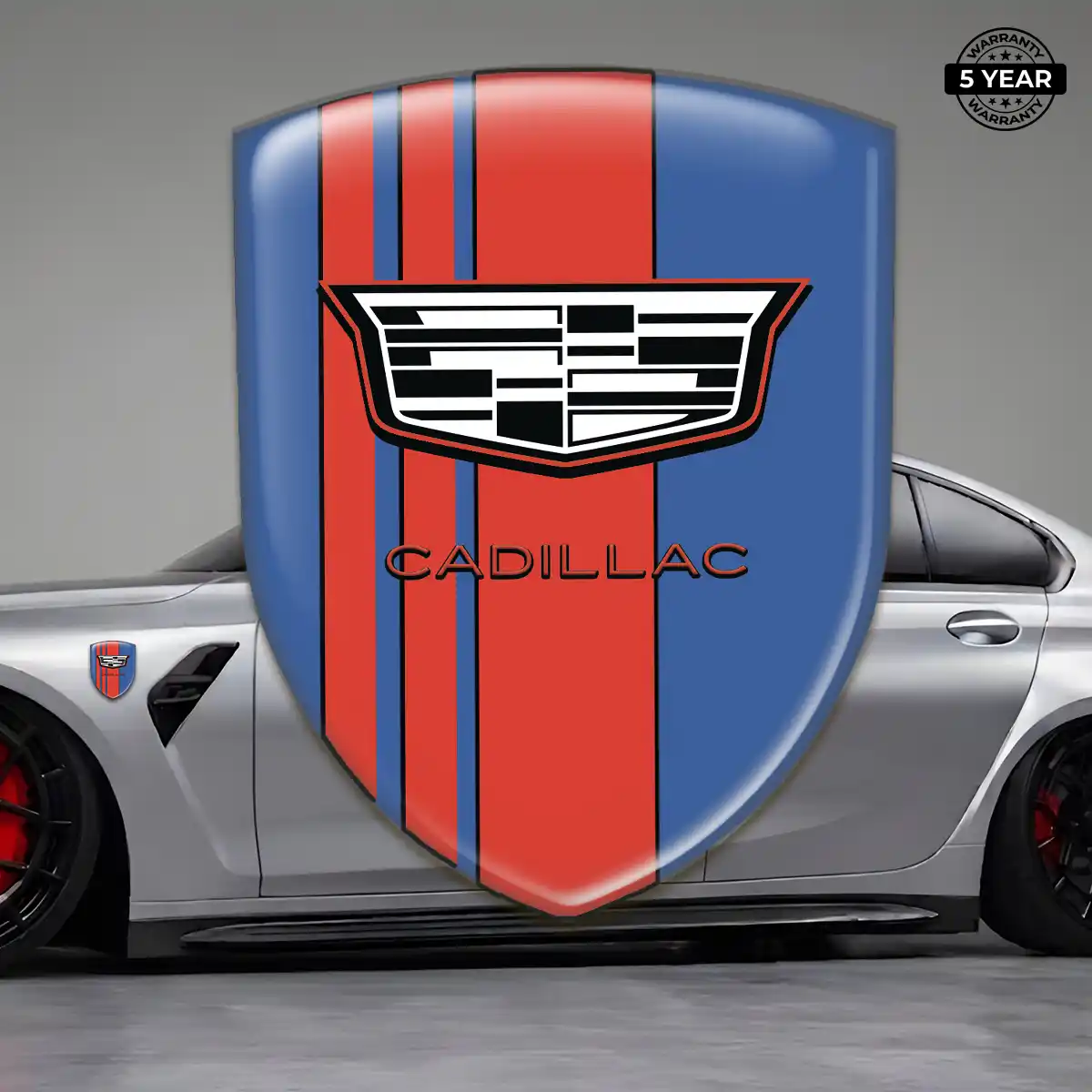 Cadillac Logo Sticker Noble Edition