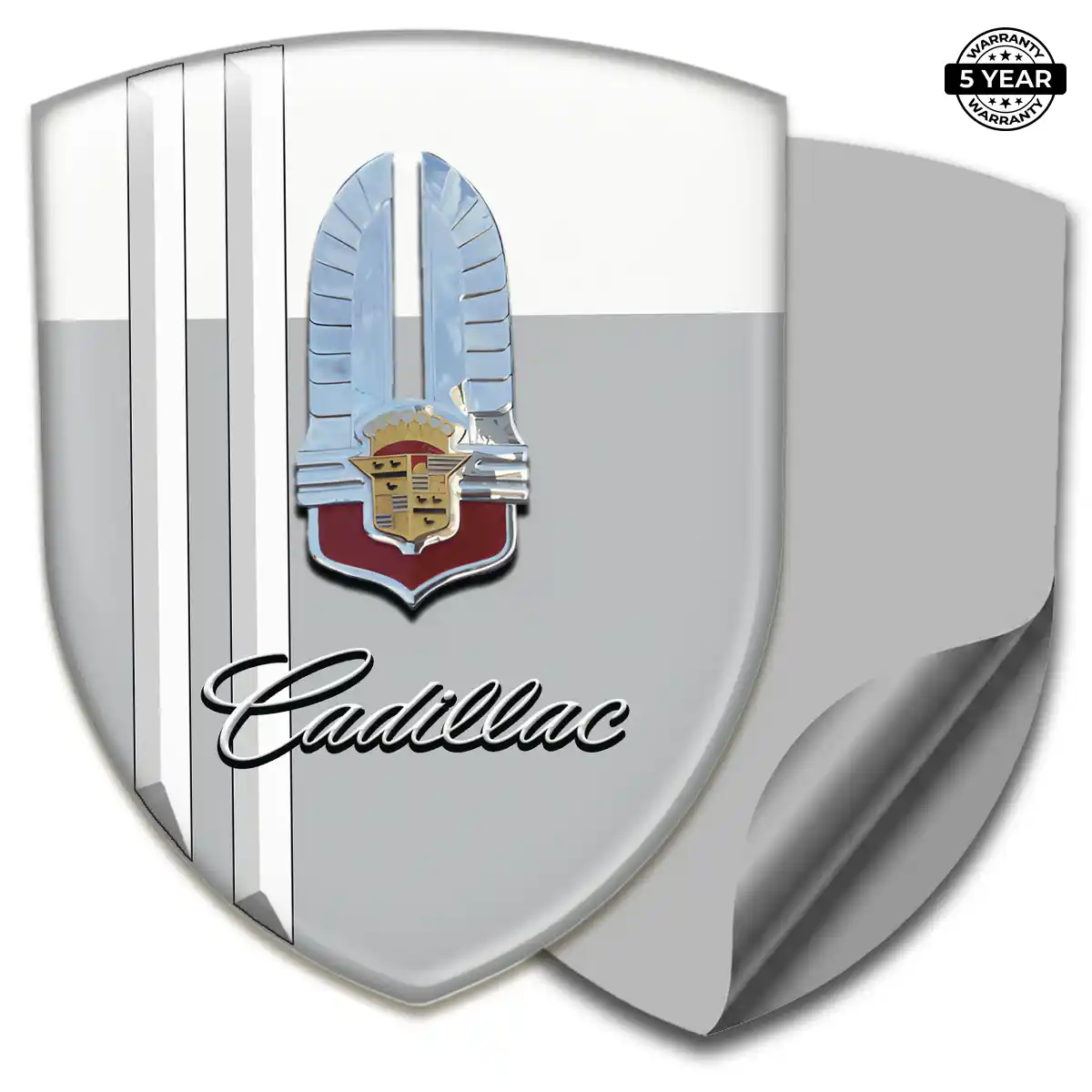 Cadillac Logo Sticker Outer Style