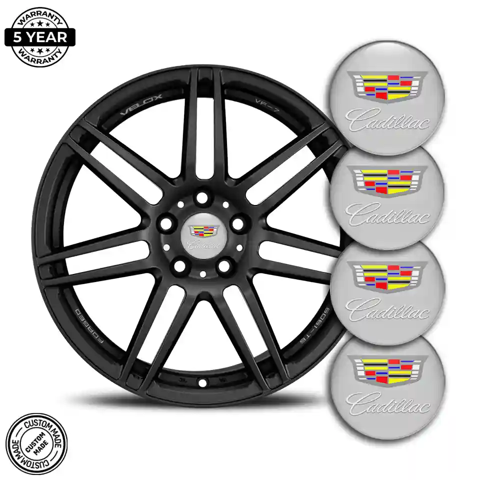 Cadillac Logo Sticker Premium Quality