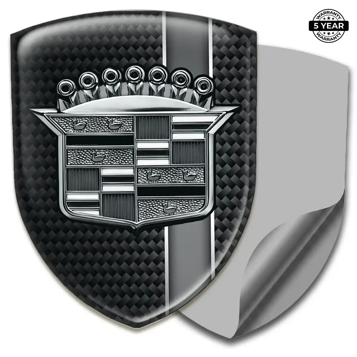 Cadillac Logo Sticker Superior Craft