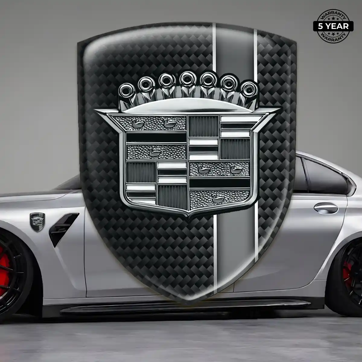 Cadillac Logo Sticker Superior Craft