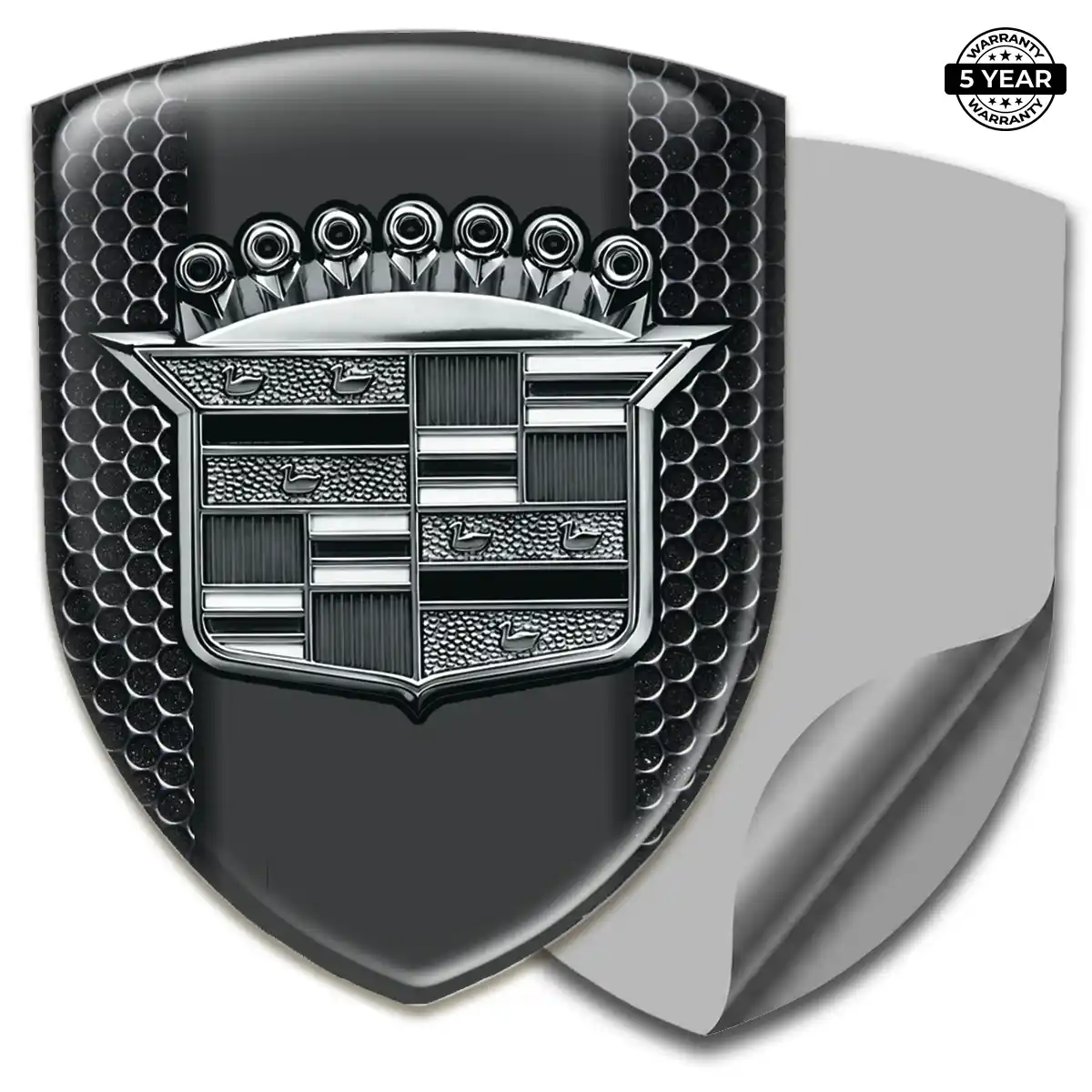 Cadillac Logo Sticker Vortex Elite