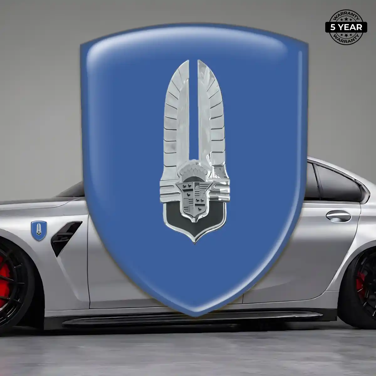 Cadillac Polyurethane Domed Sticker Sport Tuning