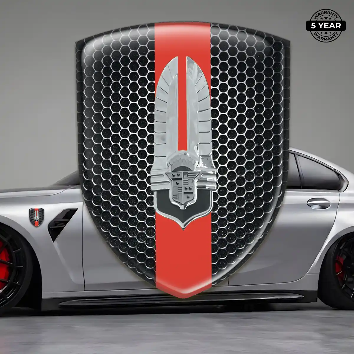 Cadillac Resin Badge Sticker Marked Edition