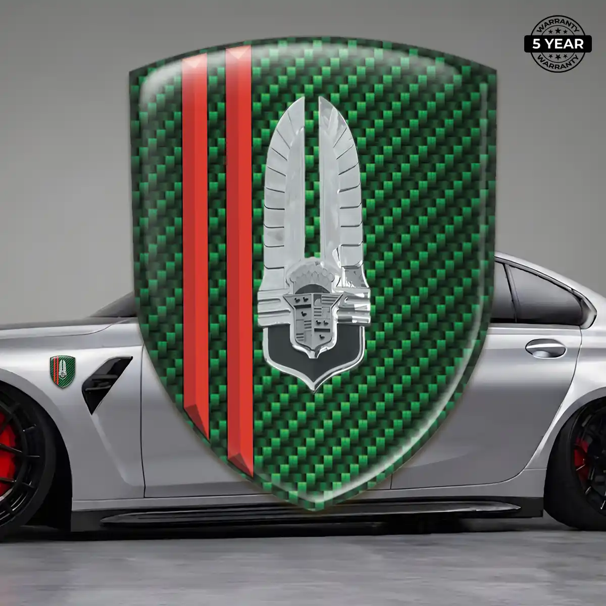 Cadillac Resin Badge Sticker Sport Tuning