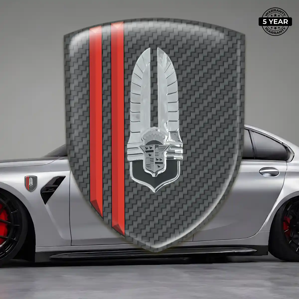 Cadillac Resin Domed Sticker Noble Edition