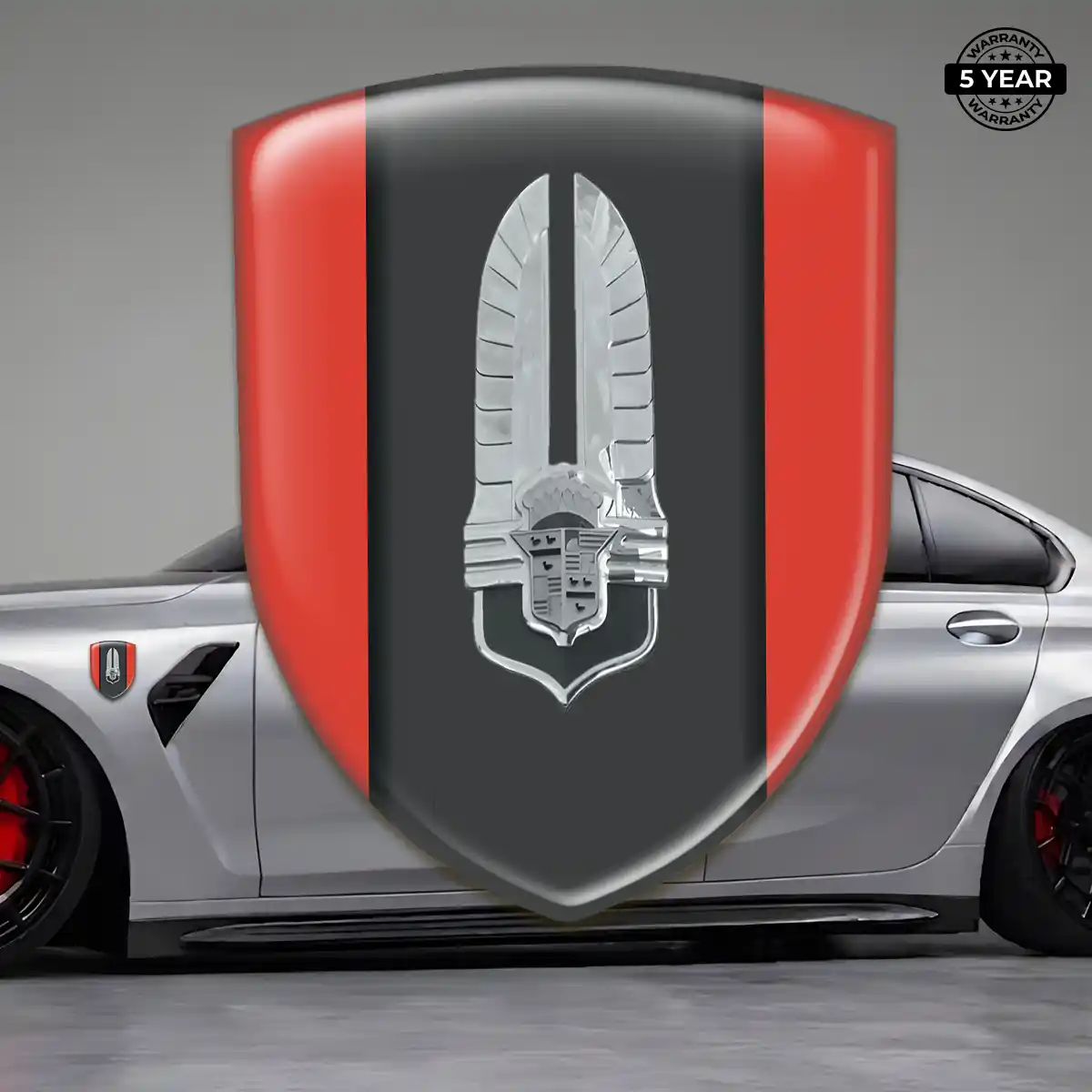 Cadillac Resin Domed Sticker Prime Quality