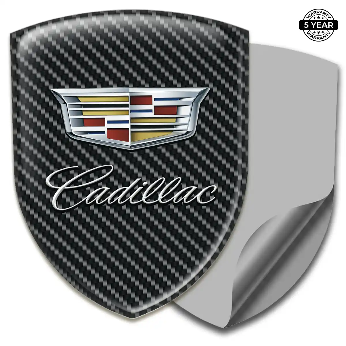 Cadillac Resin Domed Sticker Signature Edition