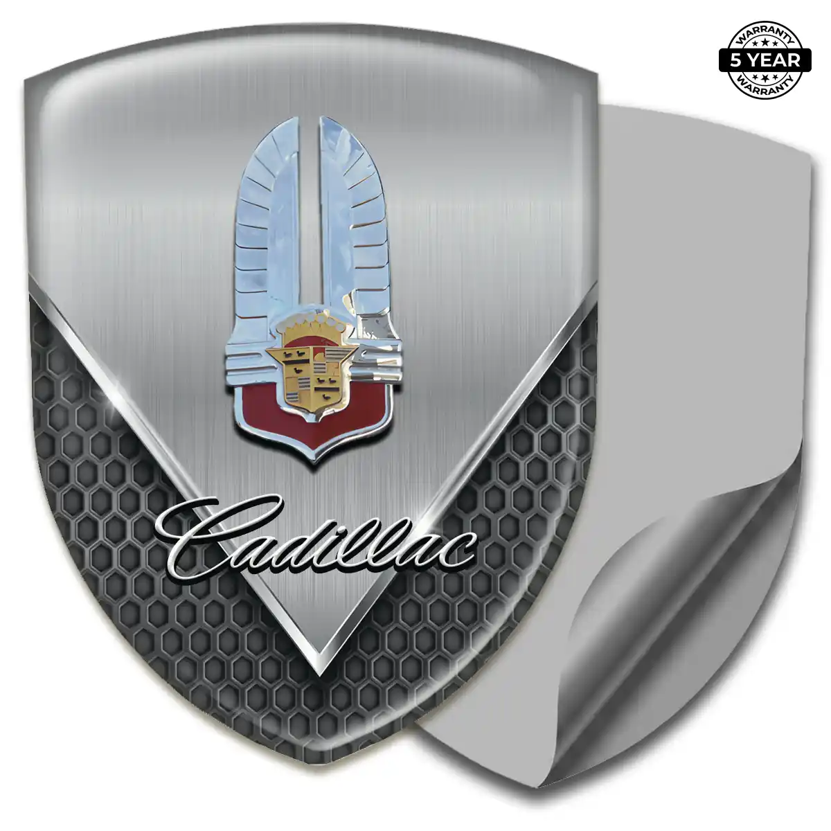 Cadillac Resin Domed Sticker Signature Grade