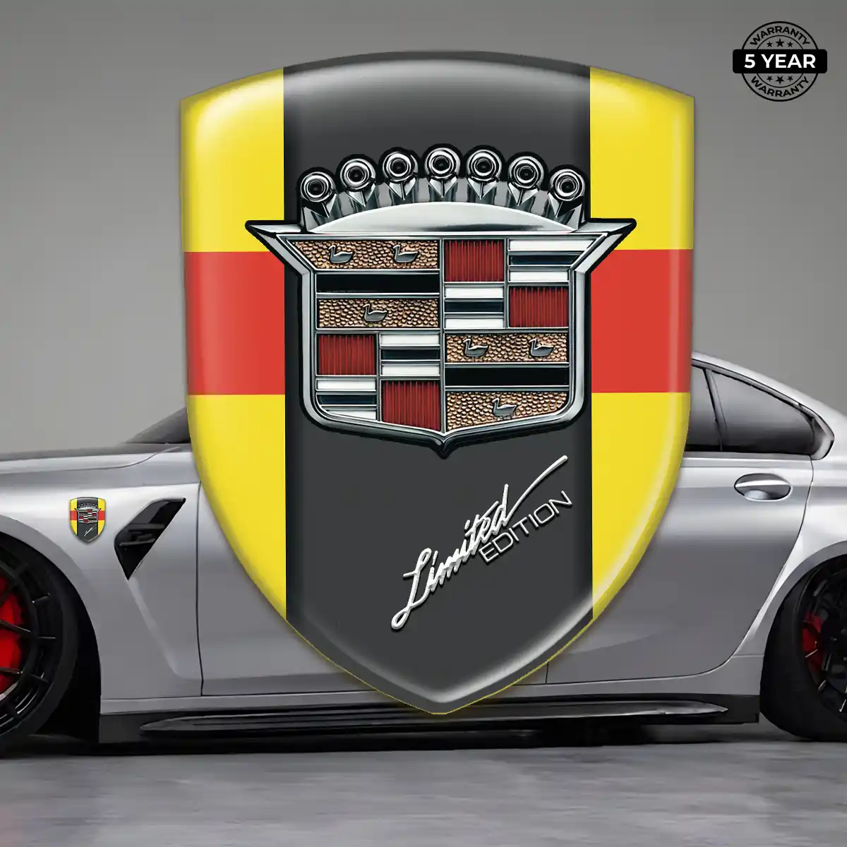 Cadillac Resin Emblem Sticker Auto Tuning