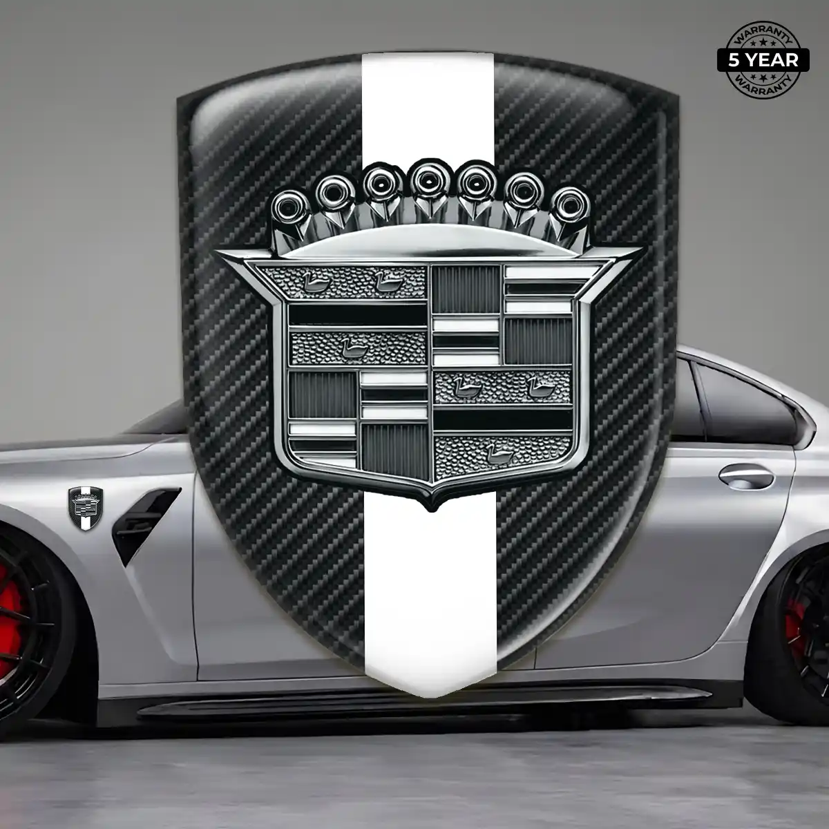 Cadillac Self Adhesive Emblem Sticker Auto Tuning