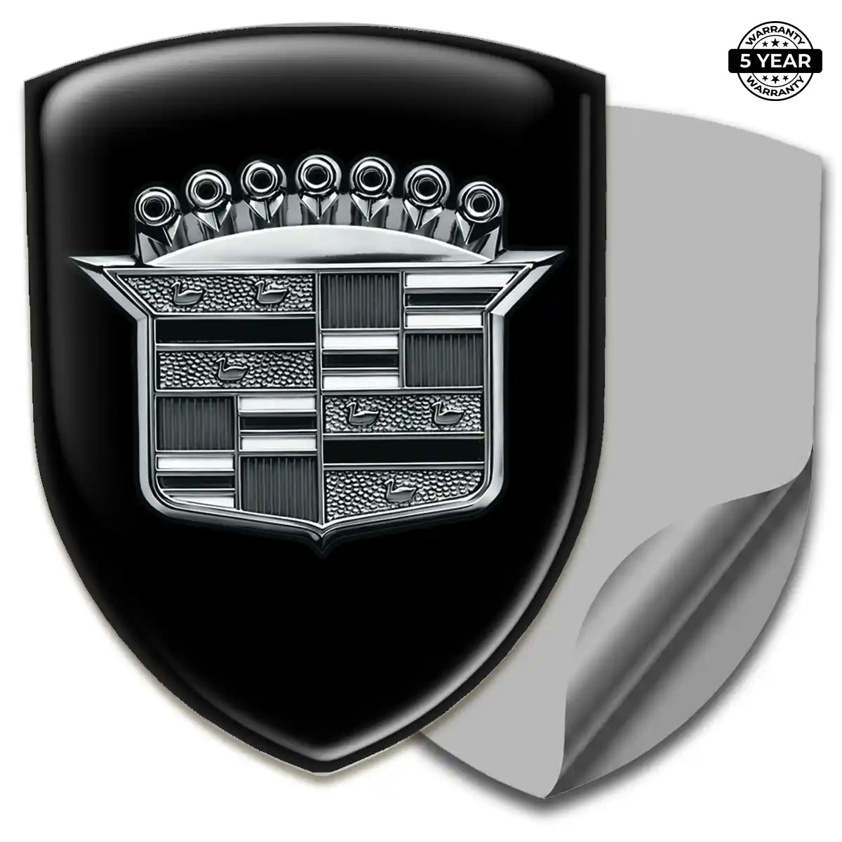 Cadillac Self Adhesive Emblem Sticker Interior Luxe