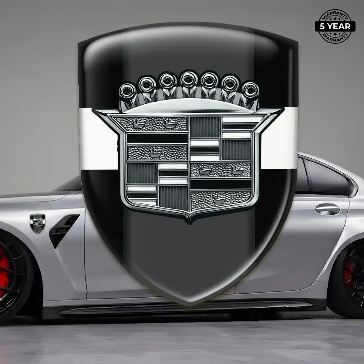 Cadillac Self Adhesive Emblem Sticker Performance Style