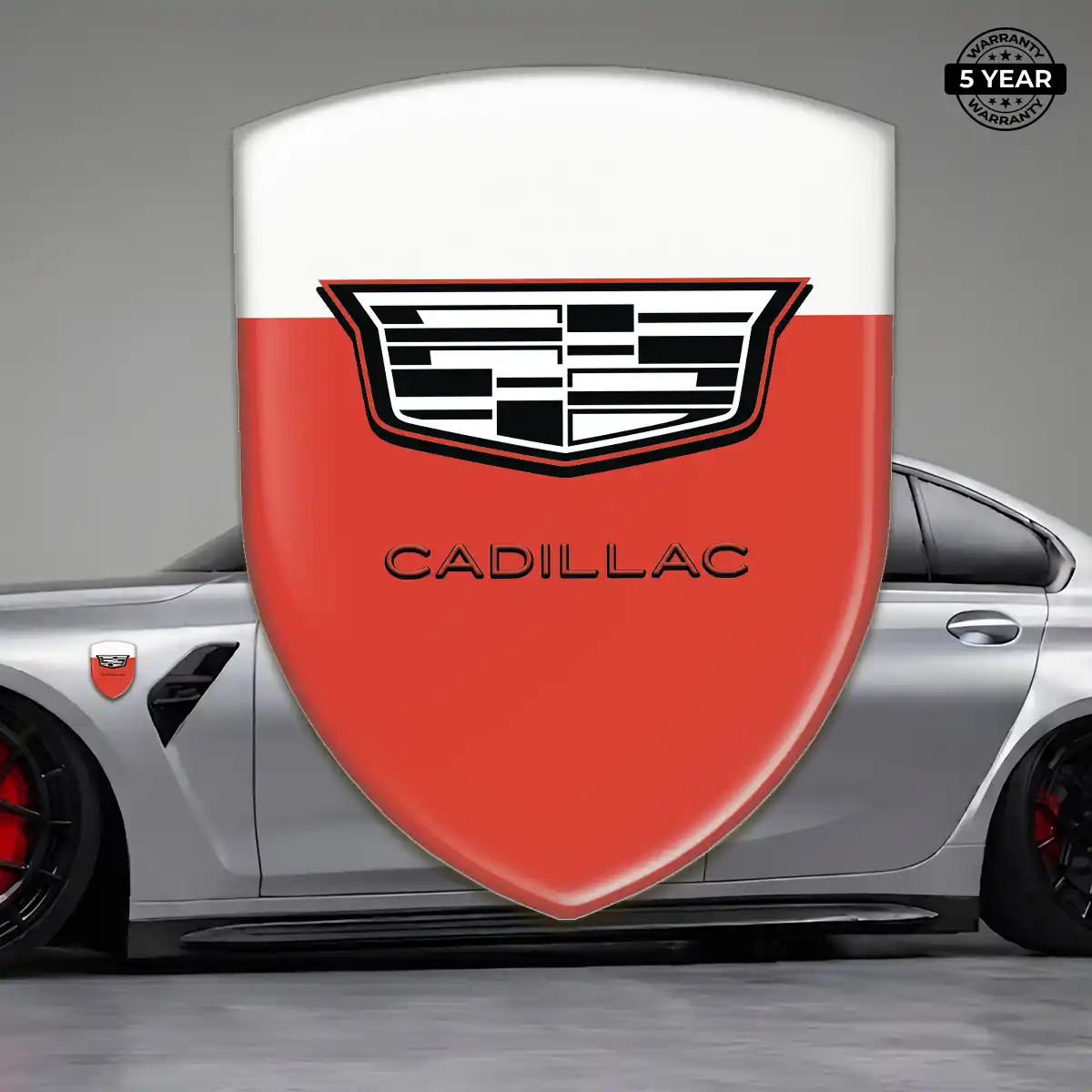 Cadillac Self Adhesive Emblem Sticker Prestige Line