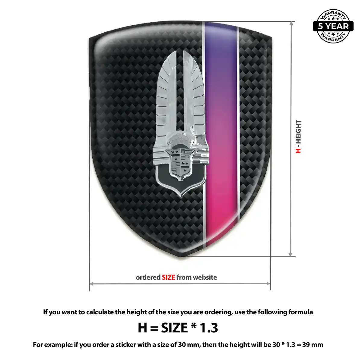 Cadillac Silicone Badge Auto Tuning