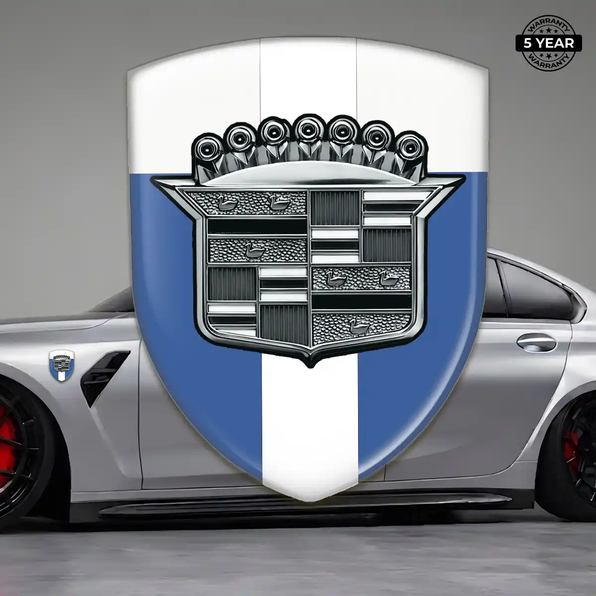 Cadillac Silicone Badge Branded Line