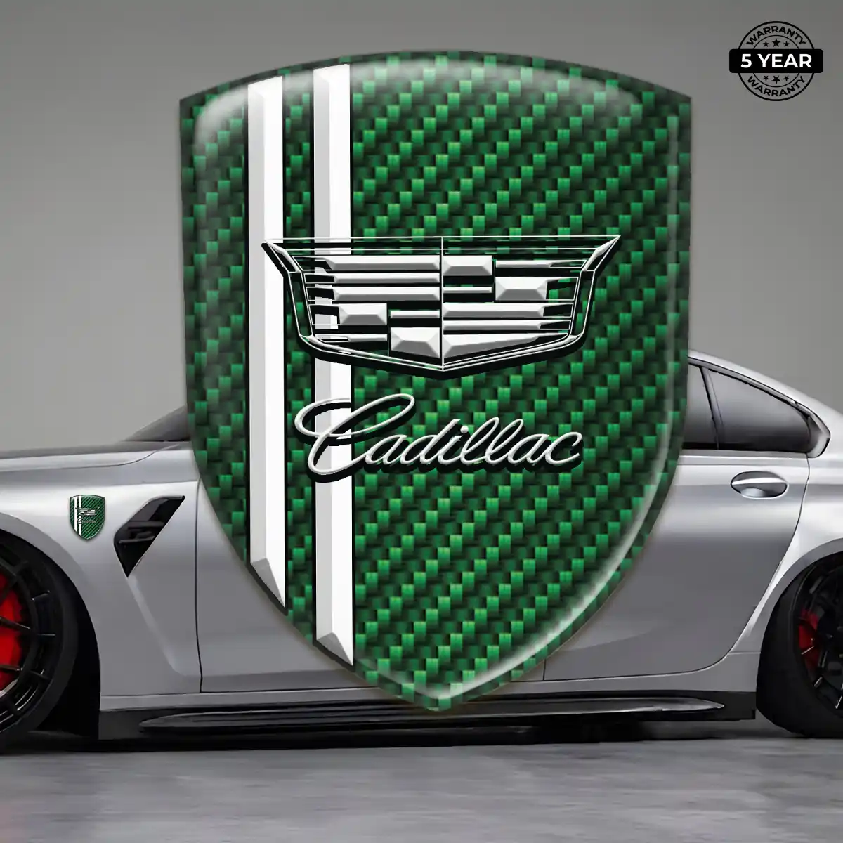 Cadillac Silicone Badge Marked Edition