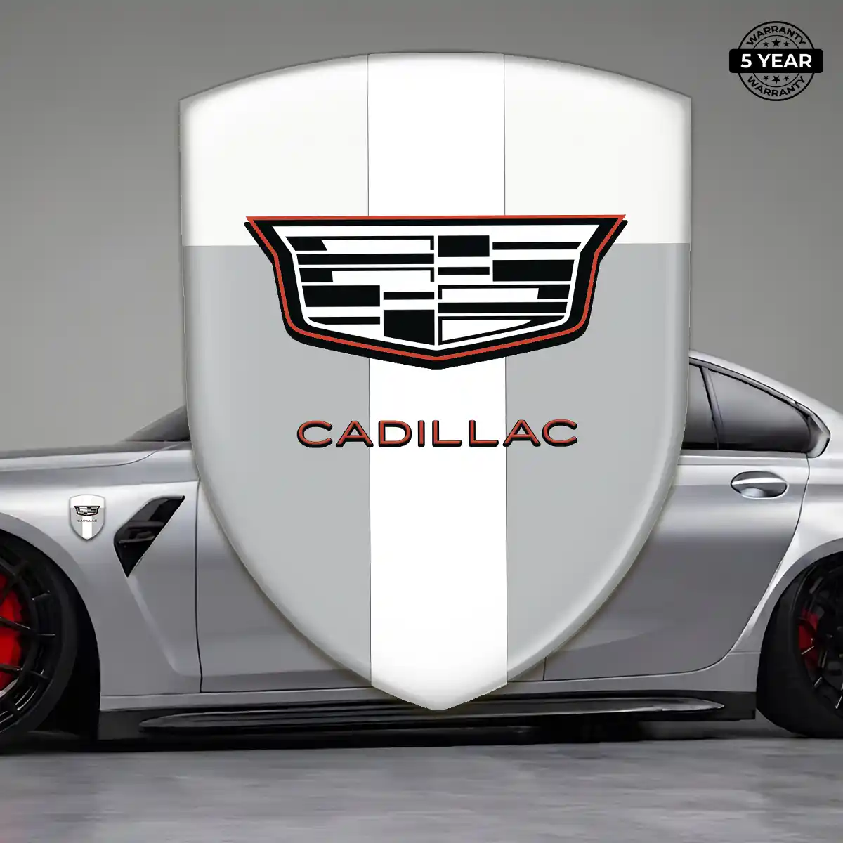 Cadillac Silicone Badge Performance Style