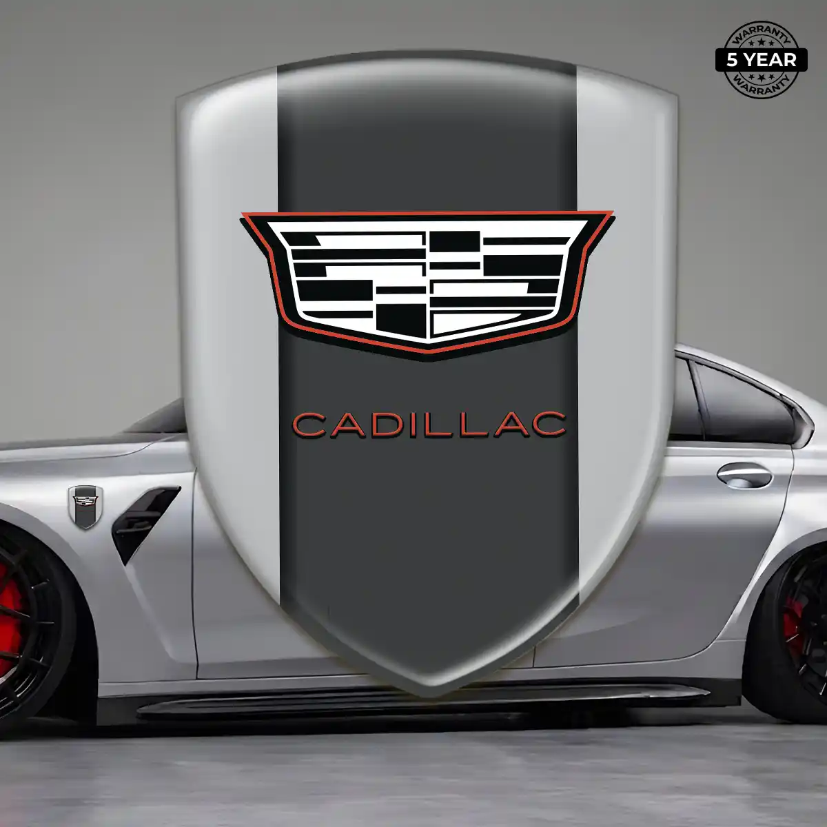 Cadillac Silicone Badge Prestige Line