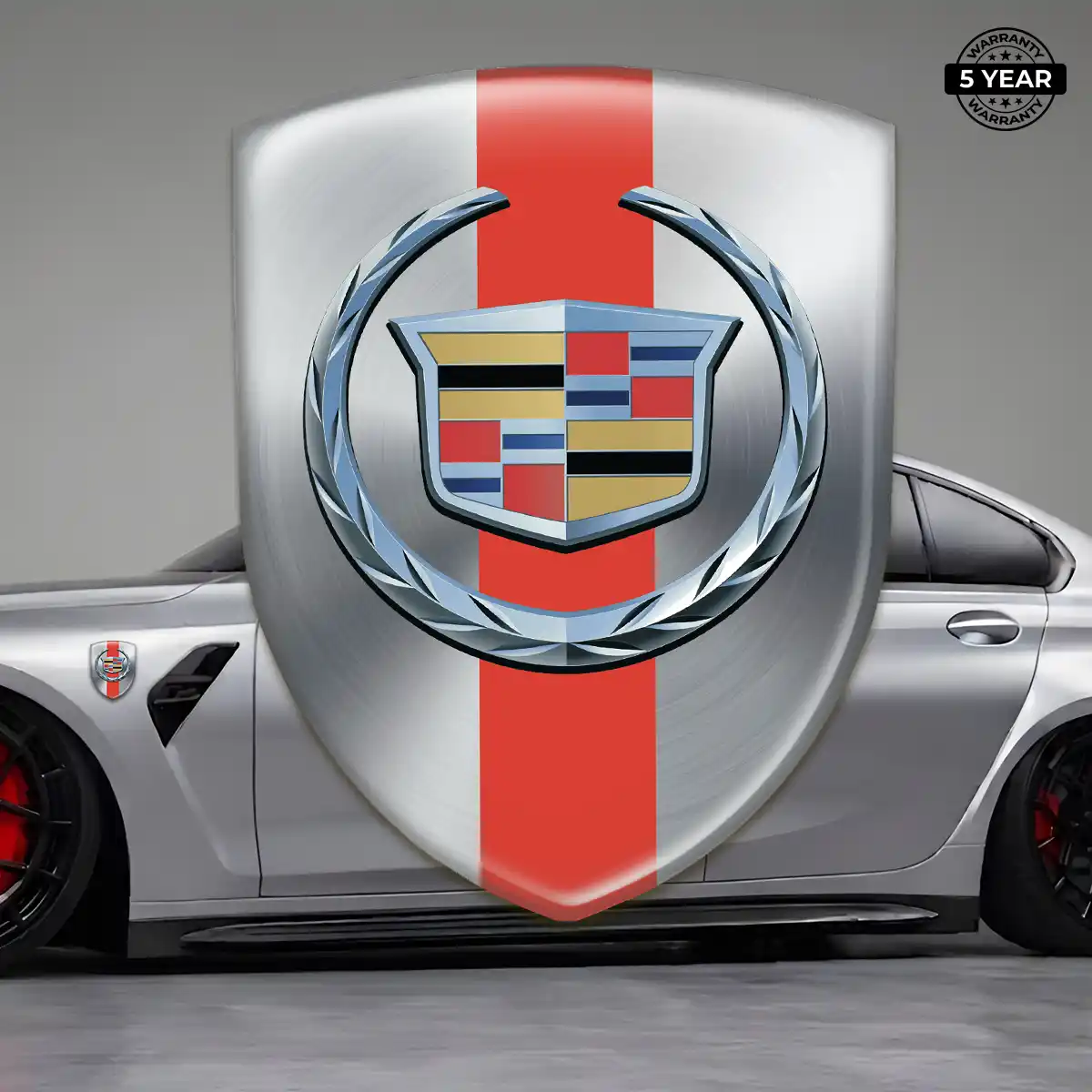 Cadillac Silicone Badge Prime Quality
