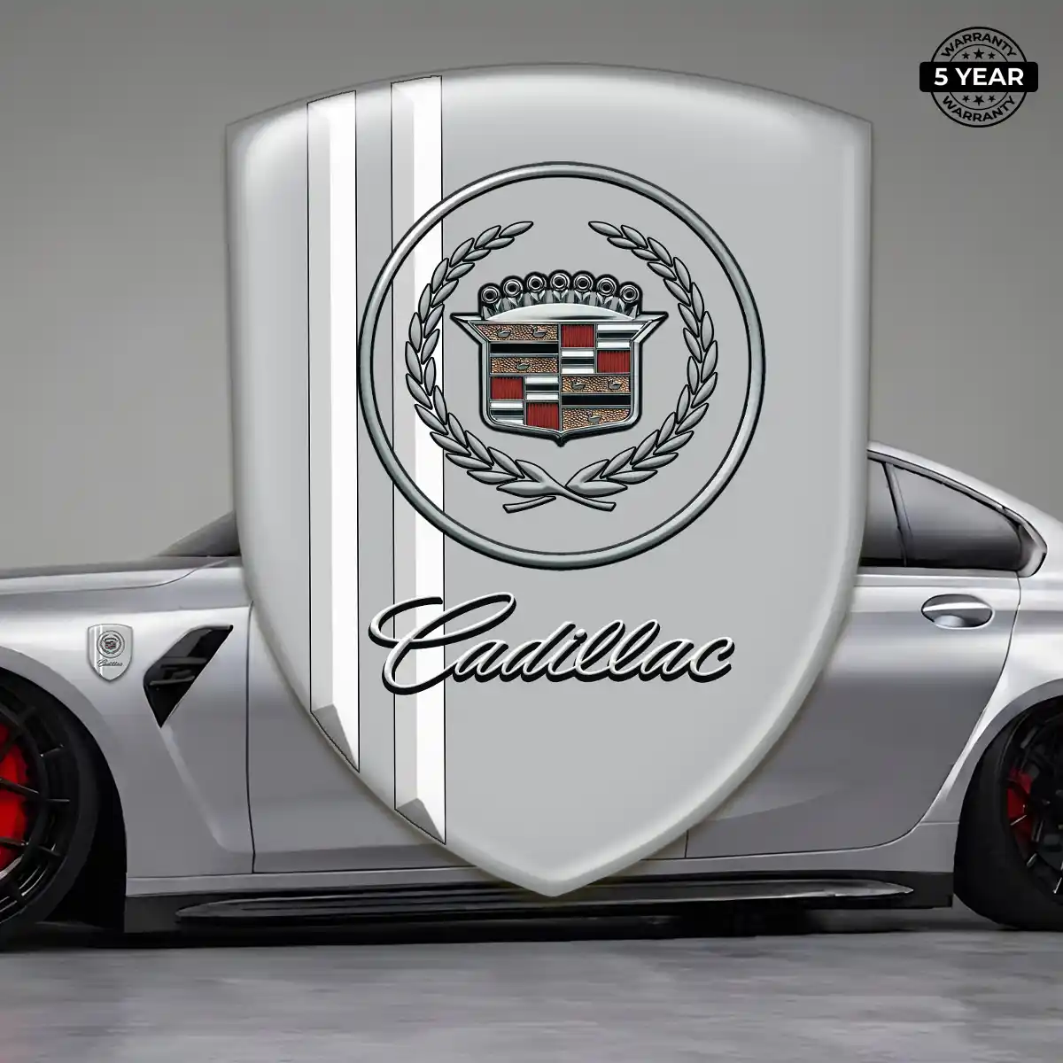Cadillac Silicone Badge Signature Grade