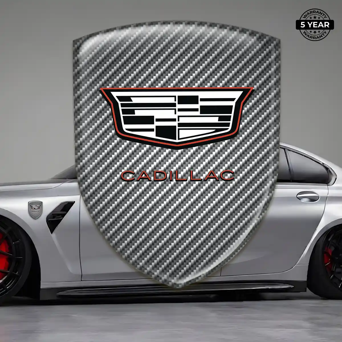 Cadillac Silicone Badge Street Tuning