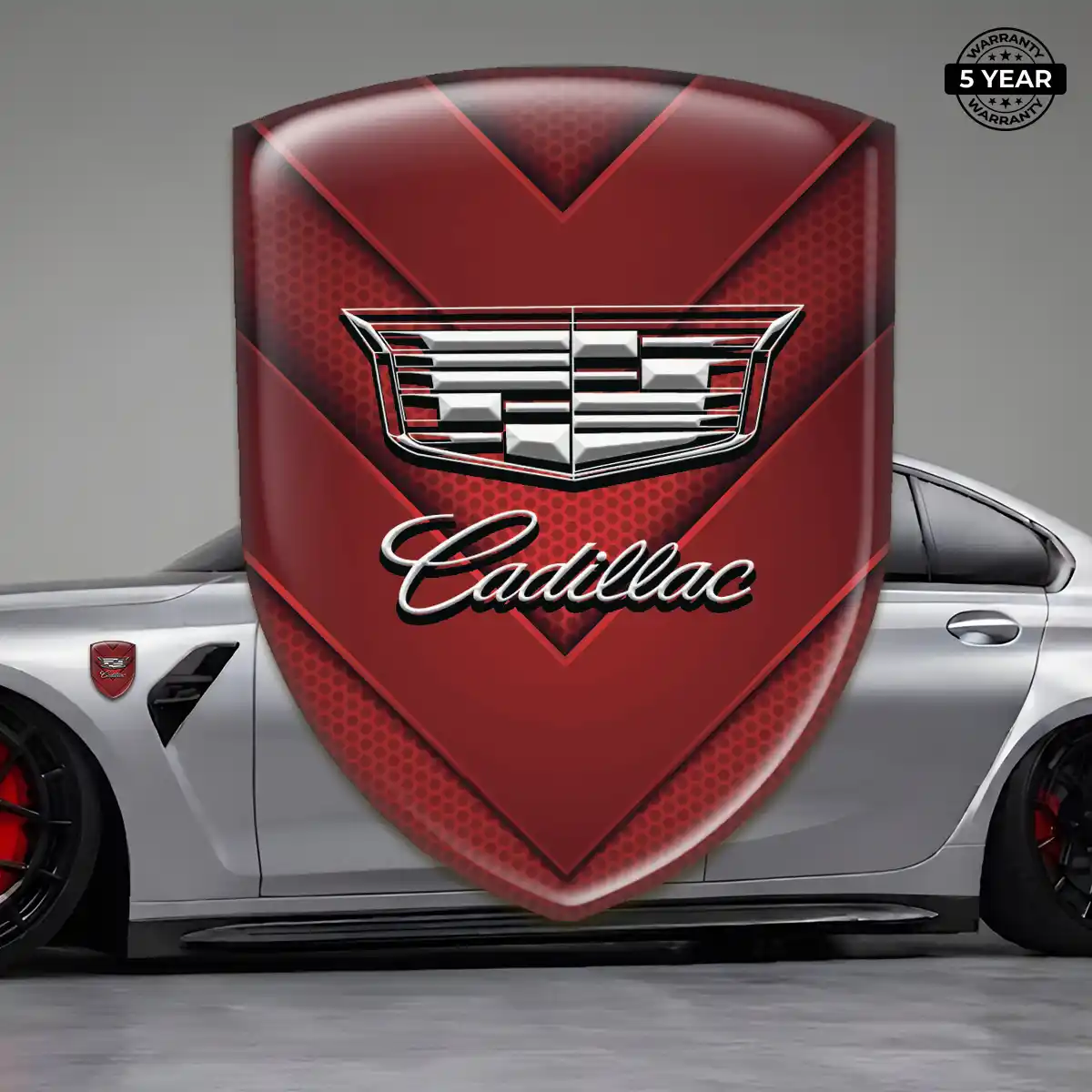 Cadillac Silicone Badge Superior Craft