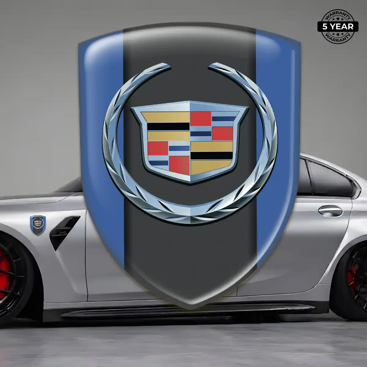 Cadillac Silicone Badge Vortex Series