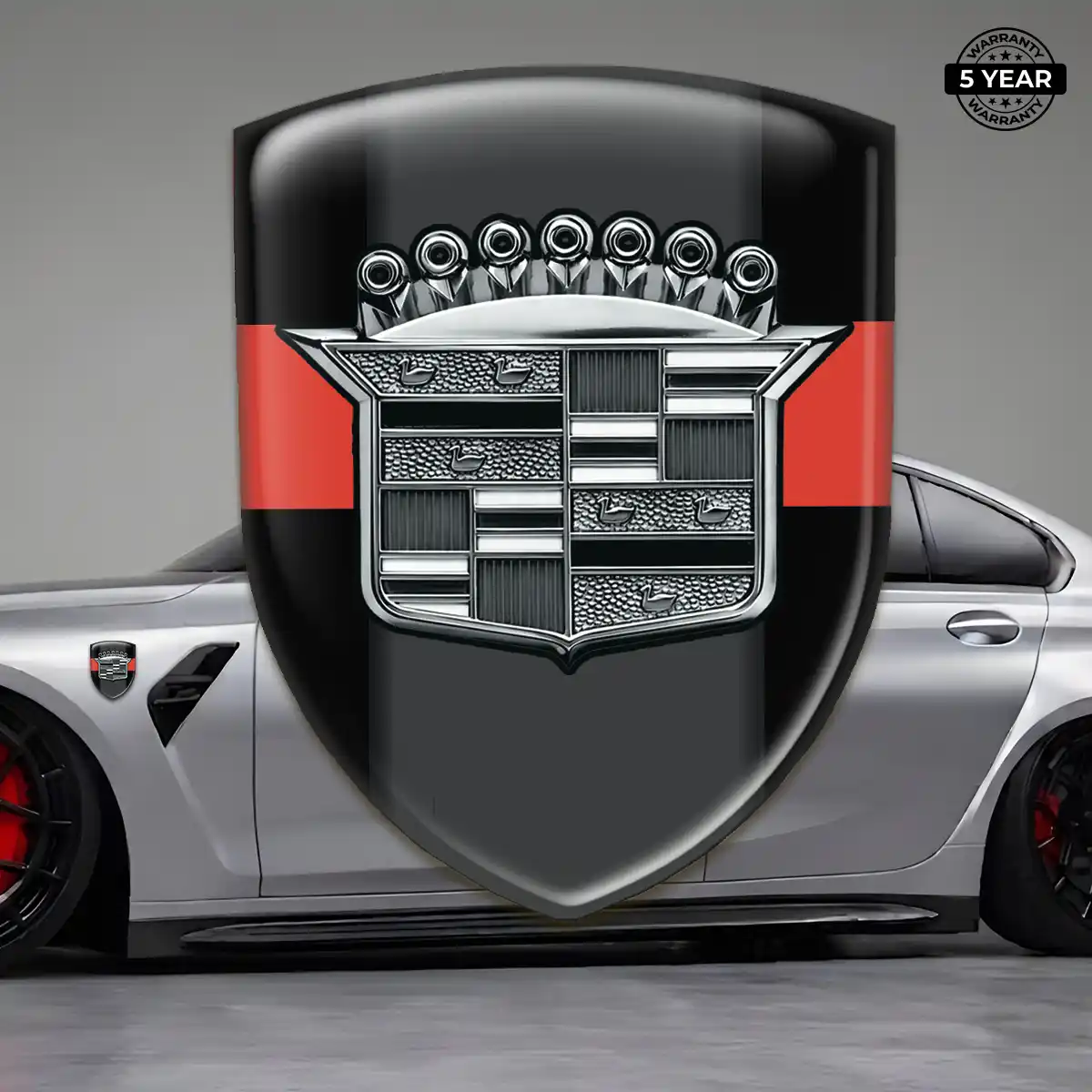 Cadillac Silicone Emblem Exterior Luxe